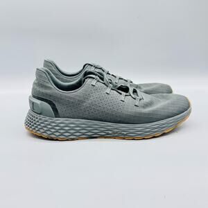 NOBULL Shoes Men 8 Green Textile Ripstop Runner Low Top Athletic Sneakers